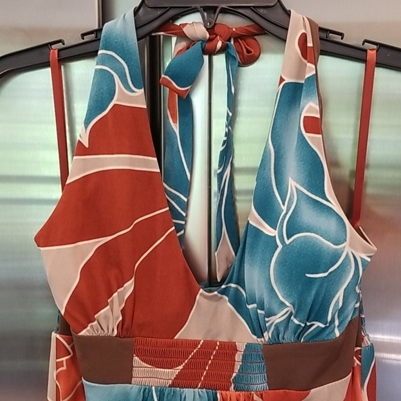 💕MAXANDCLEO💕 Karen Smocker Floral Maxi - Picture 4 of 10